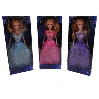 Cinderella Fairy Tale Doll, Mixed Colors (3 pcs.)