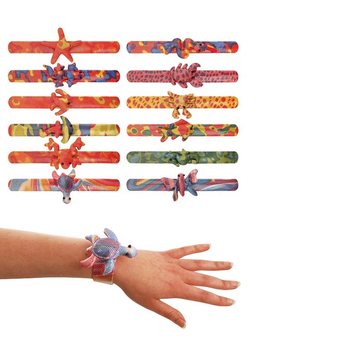 SNAP BRACELETS / CLIC BRACELETS WITH ANIMALS (12 St.)