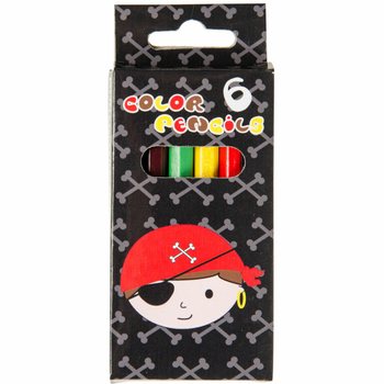 6-PIECE COLOR PENCIL SET - PIRATE (24pcs)