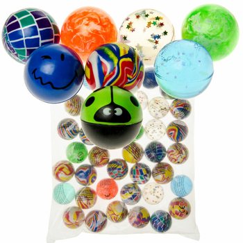 MIX Bouncing Balls Ø 4.5 Cm. (40pcs)