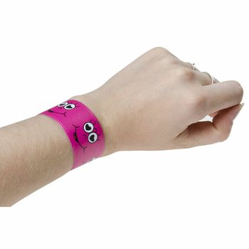 SMILEY SLAP BRACELET (36 pcs)
