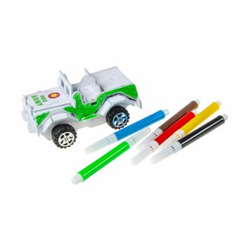 3D PUZZLE BUILD & COLOR YOUR OWN CAR (12pcs)