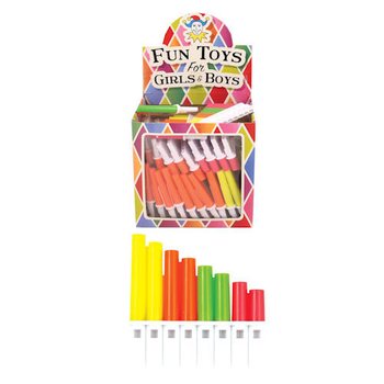 Large Toy Pan Flutes in Display (36 pcs)