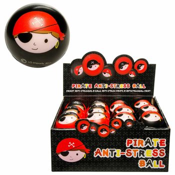 ANTI-STRESS BALL - PIRATE (12 St.)