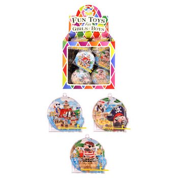 Pirate Mini Pinball Game for Lucky Dip in Display Box (108 pcs)