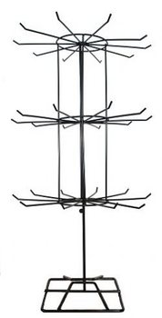 Metal Display Stand Black (3 Tiers) - 1 pc