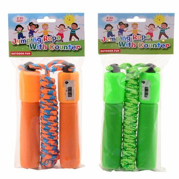 OUTDOOR FUN - JUMP ROPE WITH COUNTER, 2.10 M (6 pcs)