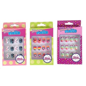 Press-On Nails for Children (12 pcs.)