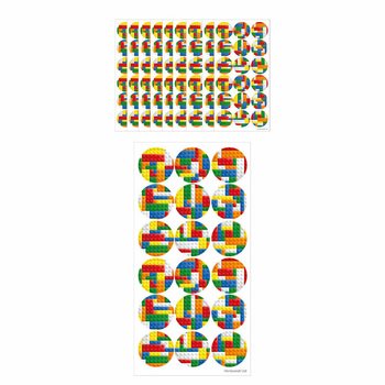 Fun Stickers - Brickz Building Blocks (10 Sheets)