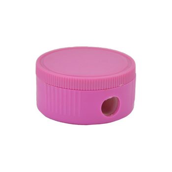 BARGAIN Pink Pencil Sharpeners with Shaving Collector (250 pcs)