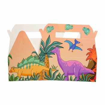 DINOSAUR MENU BOX - 22.5 x 12 x 9.5 cm (Pack of 24)