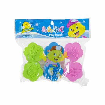 SET OF: 6 POTS OF MODELING CLAY IN PACKAGING (1 pc.)