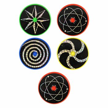 5-Piece Large Spinning Top Set - 12 Packs