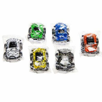 PULL BACK JUNGLE CARS IN DISPLAY (12 pcs)
