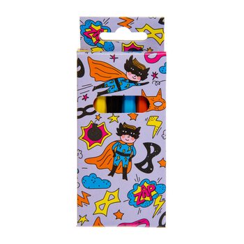 6-PIECE COLOR PENCILS SET - SUPERHERO (24pcs.)