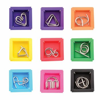 IQ Metal Puzzles Display (36 pcs)