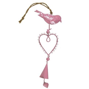 DECORATION CHAIN ​​- MODEL: BIRD ON HEART (6 pcs.)