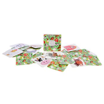 SMALL MEMORY GAMES - MODEL: FARM ON DISPLAY (60 pcs.)