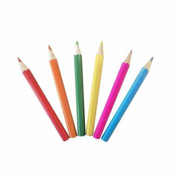 Smiley Coloring Pencil Set (6-Piece) - Display Box of 24