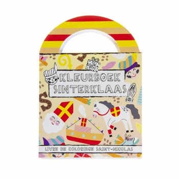 SMALL - SINTERKLAAS - COLORING BOOKS WITH STICKERS (48 pcs.)