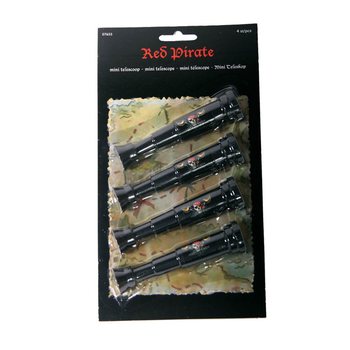 4 pieces of TELESCOPE PIRATES ON CARD (12pcs)