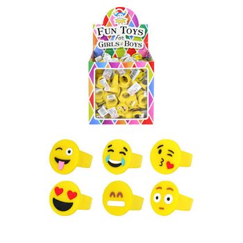 Children's Rings Model: Smiley in Display (156 pcs)