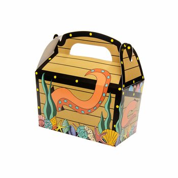Pirate Party Treat Box 12x12.5x6 cm (12 pcs)