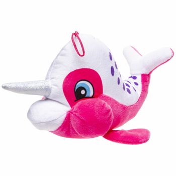 Plush Narwhal with Horn - 23 cm - Assorted Colors (12 pcs)