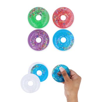 Putty Donuts in Display Box - Assorted Colors (24 pcs.)