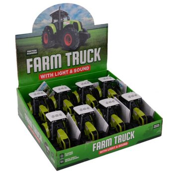 FARM TRACTOR WITH LIGHT AND SOUND - IN DISPLAY (8pcs.)