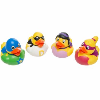 MIX BAD DUCKS SUPER HERO (IN) - 5x5 Cm. (4pcs)