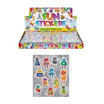 FUN STICKERS – MODEL: ROBOTS (120 pcs)