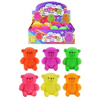Large Light-Up Puffer Bears in Display (12 pcs.)