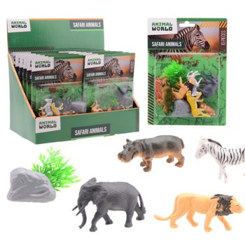 Animal World Safari Animals Playset (10-piece)