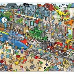 That's Life Puzzle - Train Station, 1000 pieces (1st.)