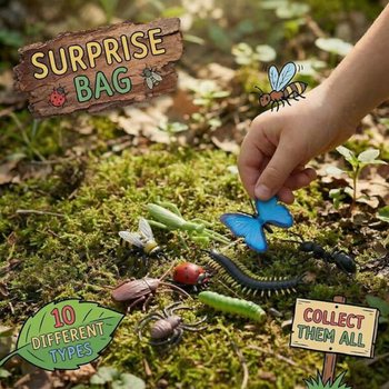 Blind Bag / Surprise Bag Insects (Display of 60 Pieces)