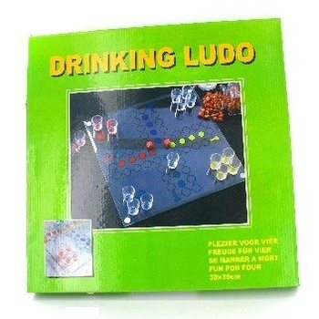 Glass Ludo Board Game | Drinking Game Wholesale