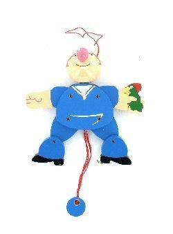Jumping Jack Sailor Pull String Toy (6 pcs)