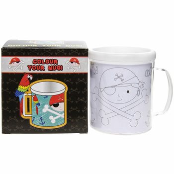 PIRATE - COLOR YOUR OWN DRINKING CUP (2pc.)