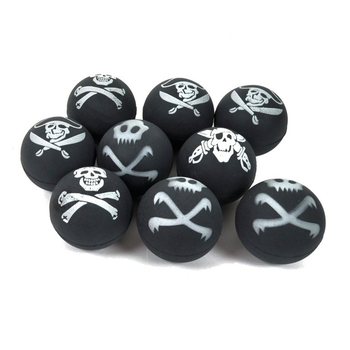 Solid Pirate Bouncy Ball (12 pcs.)