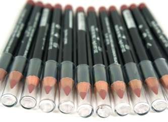 Lip/Eyeliner Red/Brown (12 pcs)