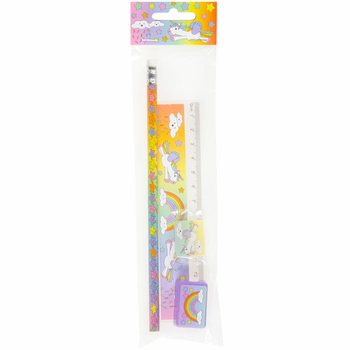4-Piece Unicorn Drawing & Stationery Set (24 pcs)