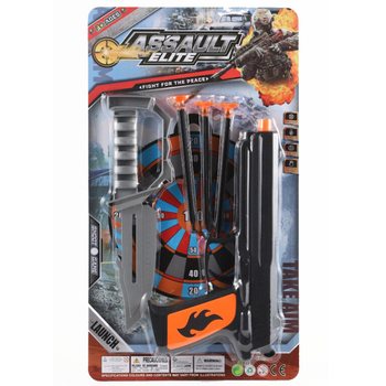 Assault Elite Toy Gun with Suction Darts & Knife