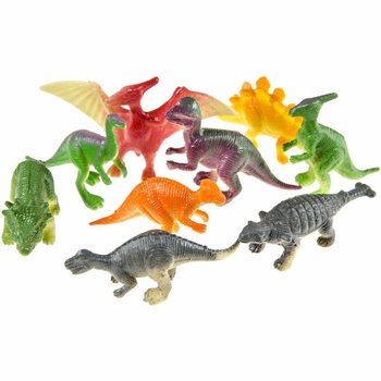 12-Piece Dinosaur Toy Figures Pack (6 pcs)