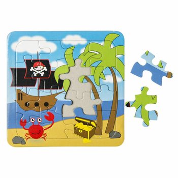 Mixed Pirate Puzzles - 14 x 14 cm (50 pcs)