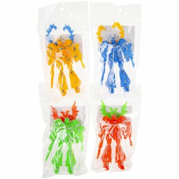 ROBOT ACTION FIGURE - MIXED COLORS (36 pcs.)
