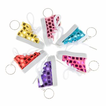KEY RING GLITTER SHOES (48pcs)