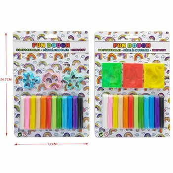 Large Card: Modeling Clay & Molds (12 Clay Rolls)