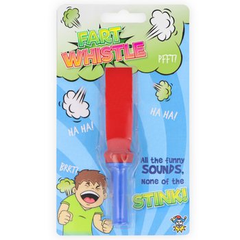 Fart Whistle - Fart Noise Whistle on Card (12 pieces)