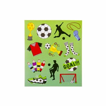 Football Fun Stickers Display